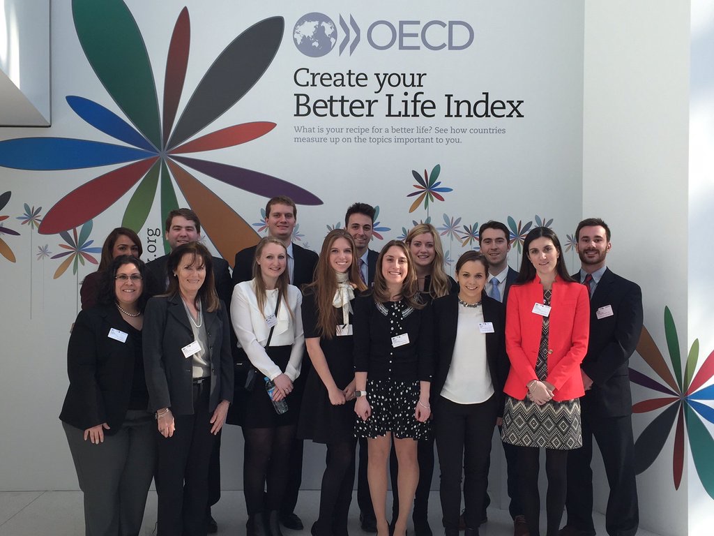 Touring OECD Headquarters