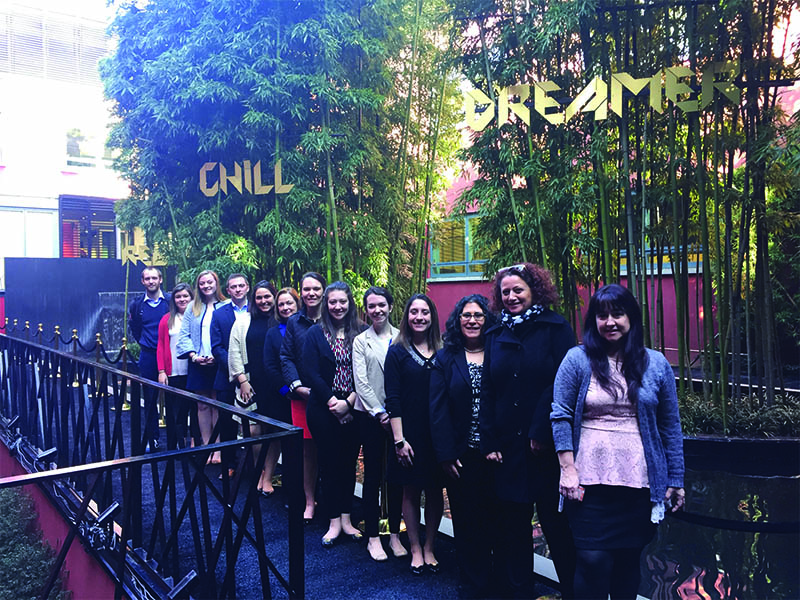 MBA students and faculty at Pomellato, a jewelry designer