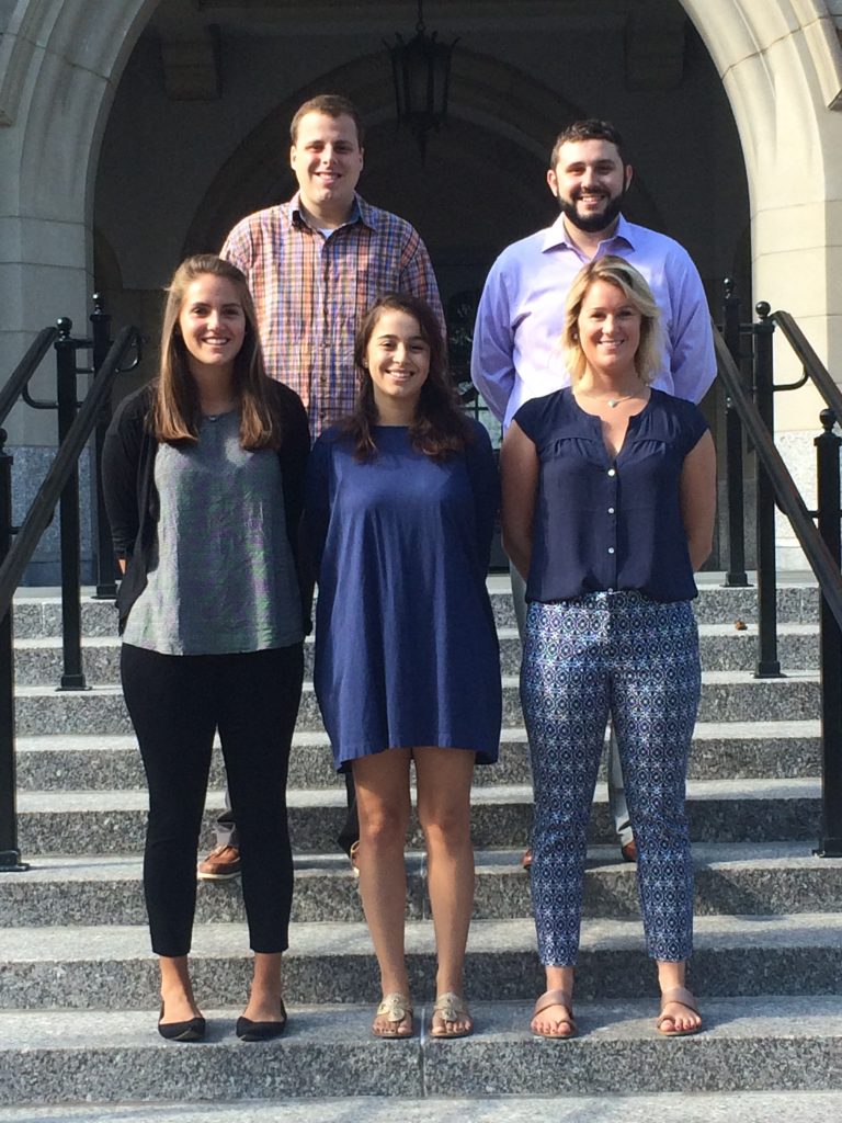 The 2016-2017 Benjamin Family Social Media Fellows.