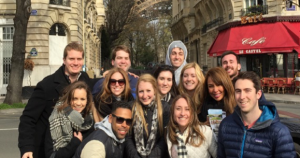 MBA students in Paris