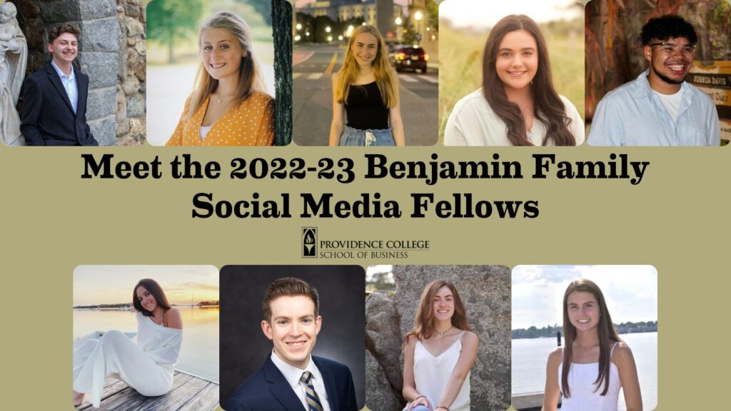 Meet the 2022-23 Benjamin Family Social Media Fellows
