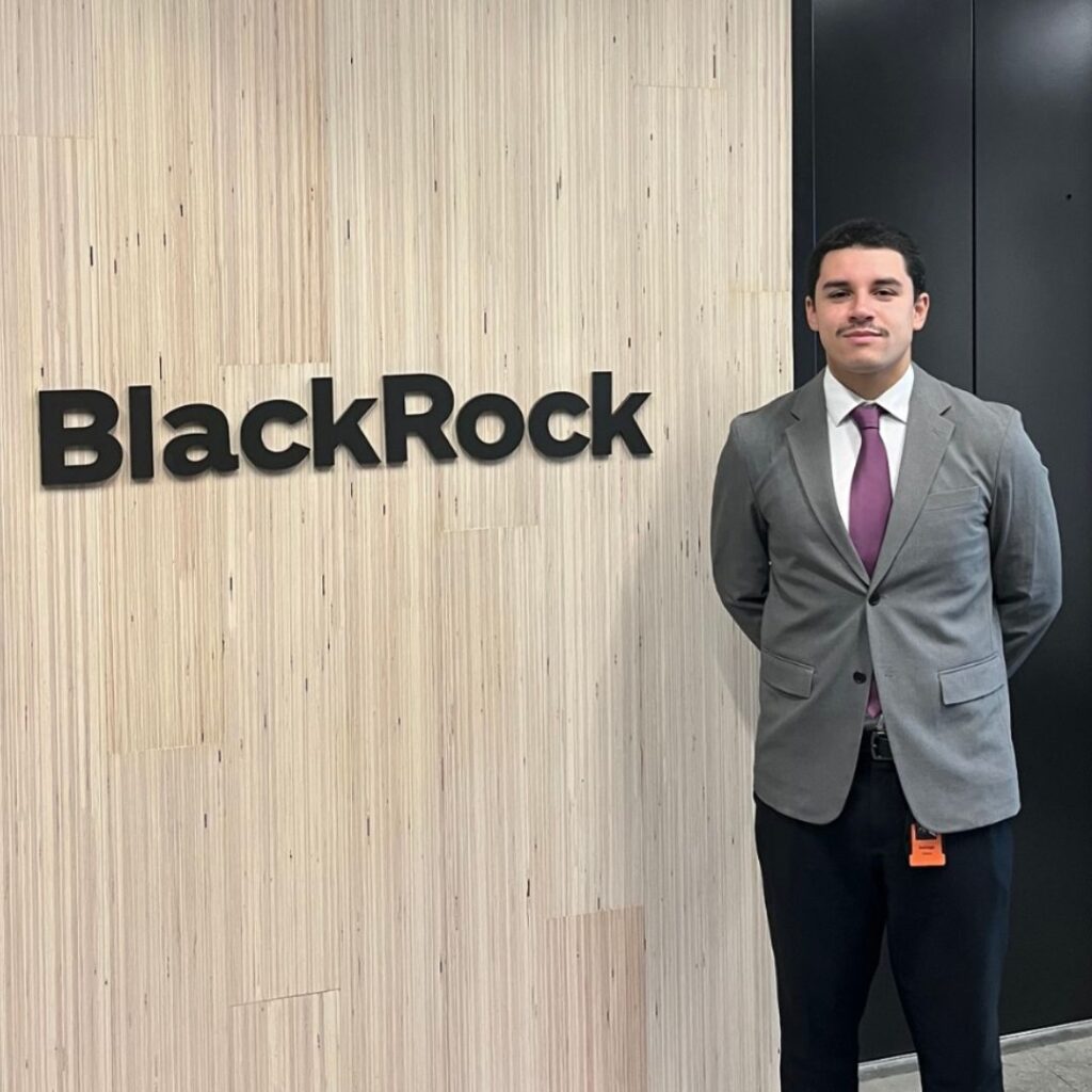 Santiago Molina '25 at BlackRock
