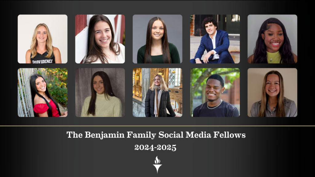 The Benjamin Family Social Media Fellows 2024-2025 